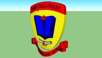 3D lencana SMK HILLCREST