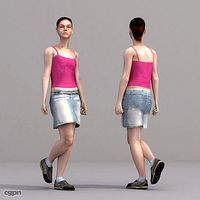 CWom0018-Wa3d model