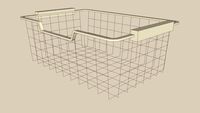 KOMPLEMENT wire basket 50x35x16