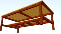 Mesa de trabajo grande - large Worktable
