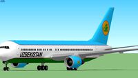Uzbekistan Airways Ўзбекистон Ҳаво Йўллари Boeing 767-33P/ER (2013)