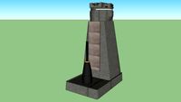 Bridgeport 49 Inch Milling Machine Pedestal