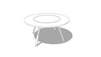 Watson Tonic Table 60' Round Rotating