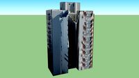 Building in La Rioja 2202-2300, Mar del Plata, Buenos Aires Province, Argentina