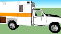 ambulancia desmantelada