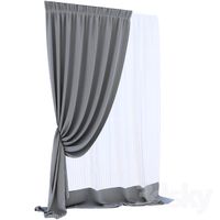 Curtain with Sheer