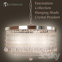 Fascination Collection Hanging Shade Crystal Pendant