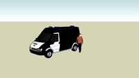 FURGON TRASPORTE PRISIONERO GUARDIA CIVIL