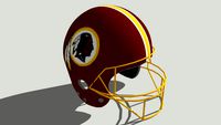 Washington Redskins Football Helmet