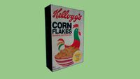 1970 kellogg's packet
