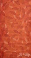 Natural wallpaper "Leaves" prima Rojo "