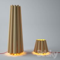 Zed floor-table lamp