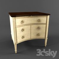 Hichory chair Lancaster Side Table