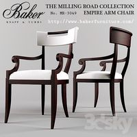 Baker Arm Chair Empire