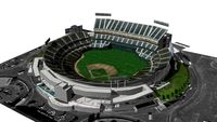 Model of McAfee Coliseum