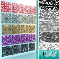 Set of decorative panels Jilda