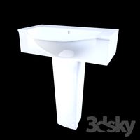 Washbasin Devit Vintage + pedestal
