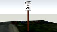 Speed Limit Sign