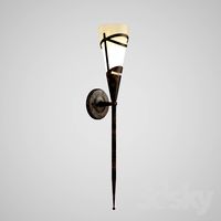 Sconce Globo Rustica 2 4413-1W