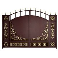 Wrought-iron gates
