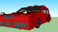Gepimpte auto