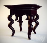 Alexa Hampton Nadine Chairside section table