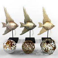 Bronze fish and decor