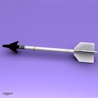 aim-9 missle3d model