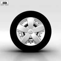 Chevrolet Aveo Wheel 15 inch 0013d model
