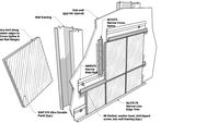 MAP 375 Ultra Durable System - 1/4' Reveal, Narrow Hardware