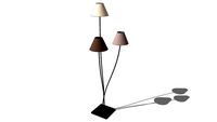 lampadaire Triple Antiquaire, Maisons du monde. Rèf.113.624 Prix:119