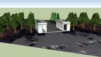 National Exhibition Complex of Ukraine - Entrance