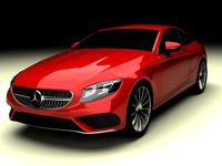 Mercedes Benz S Class Coupe 20153d model