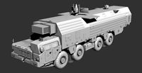 A-222 Bereg Command post3d model