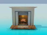 3D Model Fireplace