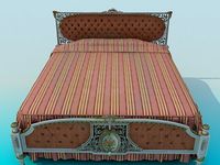 3D Model King Bed