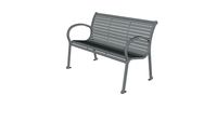 Scarborough Backed Bench