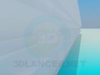 3D Model Gypsum Baguette