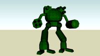 Green Army assault mech mecha phase 1