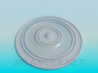 3D Model Ceiling outlet