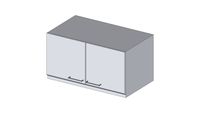Aufsatzschrank, 305-323, 900x480x520mm, 2 Türen