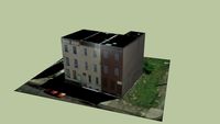 Three row homes in NE Phila.