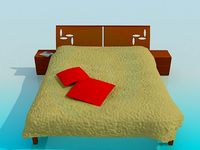 3D Model Bed