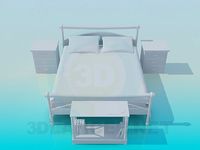 3D Model Bed