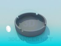 3D Model Ashtray