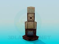 3D Model Fireplace