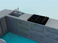 3D Model Kitchen