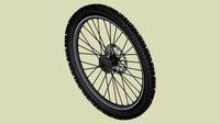 Rear Wheel Mountain Bike Assy