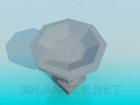 3D Model Stand for the flowers