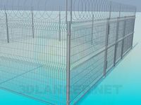 3D Model Lattice fence
